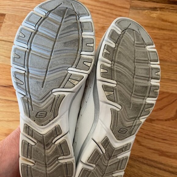 SKECHERS | White Sneakers for Women Size 6.5 - Picture 6 of 9